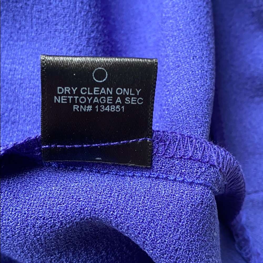Charles Henry royal blue dress. - Picture 6 of 7